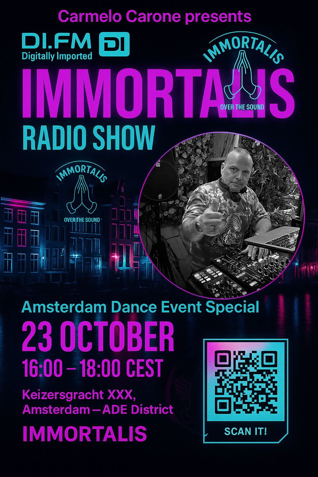 Trax Mission / Immortalis Radio Show su DI.FM – ADE Special